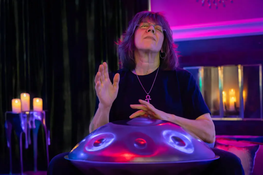 Kelly Richey Handpan Performer and Healing Artist