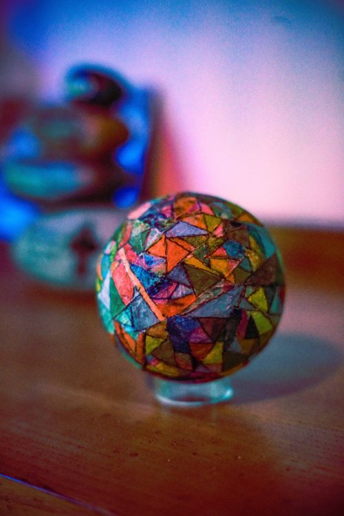 Colorful Ball by Artist: Jill Wilkinson
