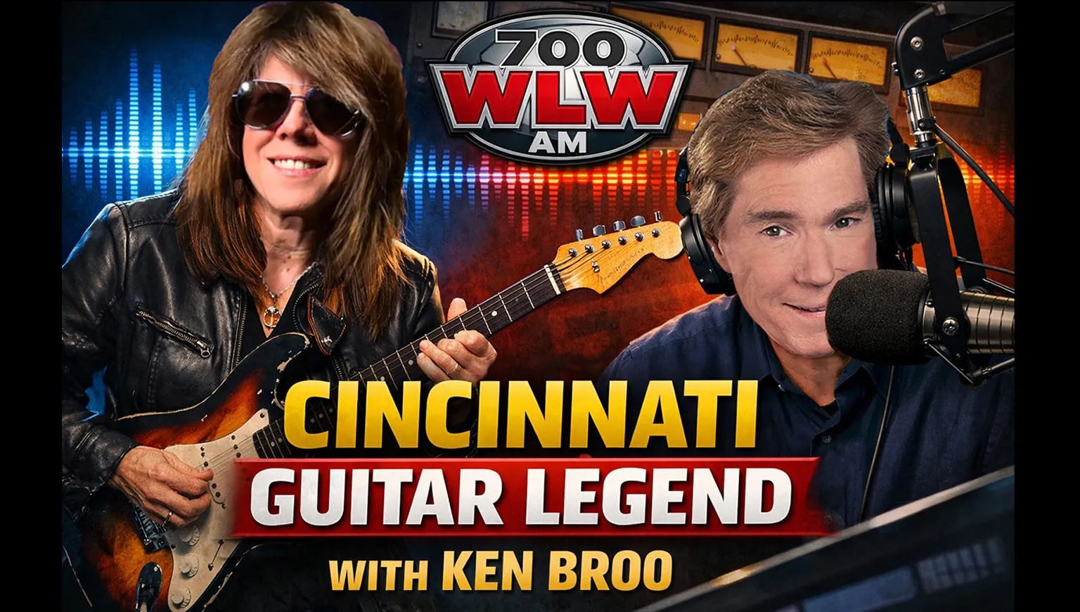Kelly Richey: Cincinnati Guitar Legend on WLW 700 AM 7 Ken Broo Interview with Cincinnati Guitar Legend Kelly Richey WLW 700