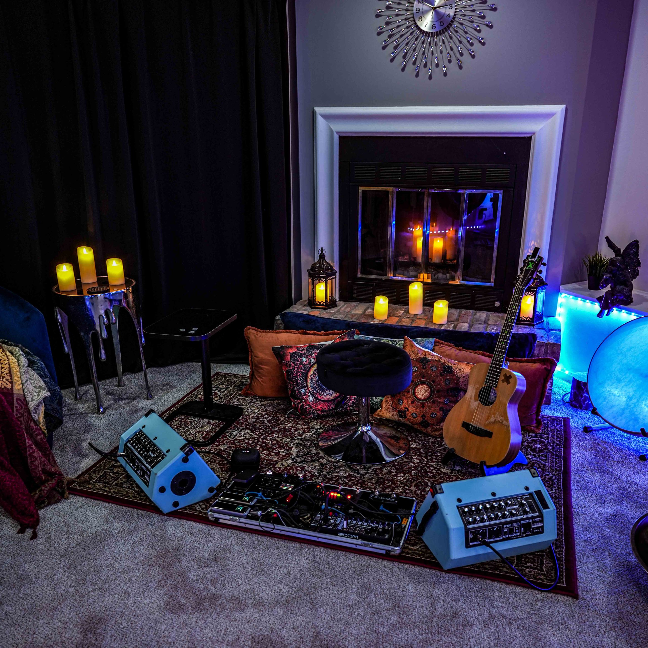 Musician's Creative Journey - New mobile acoustic guitar rig.