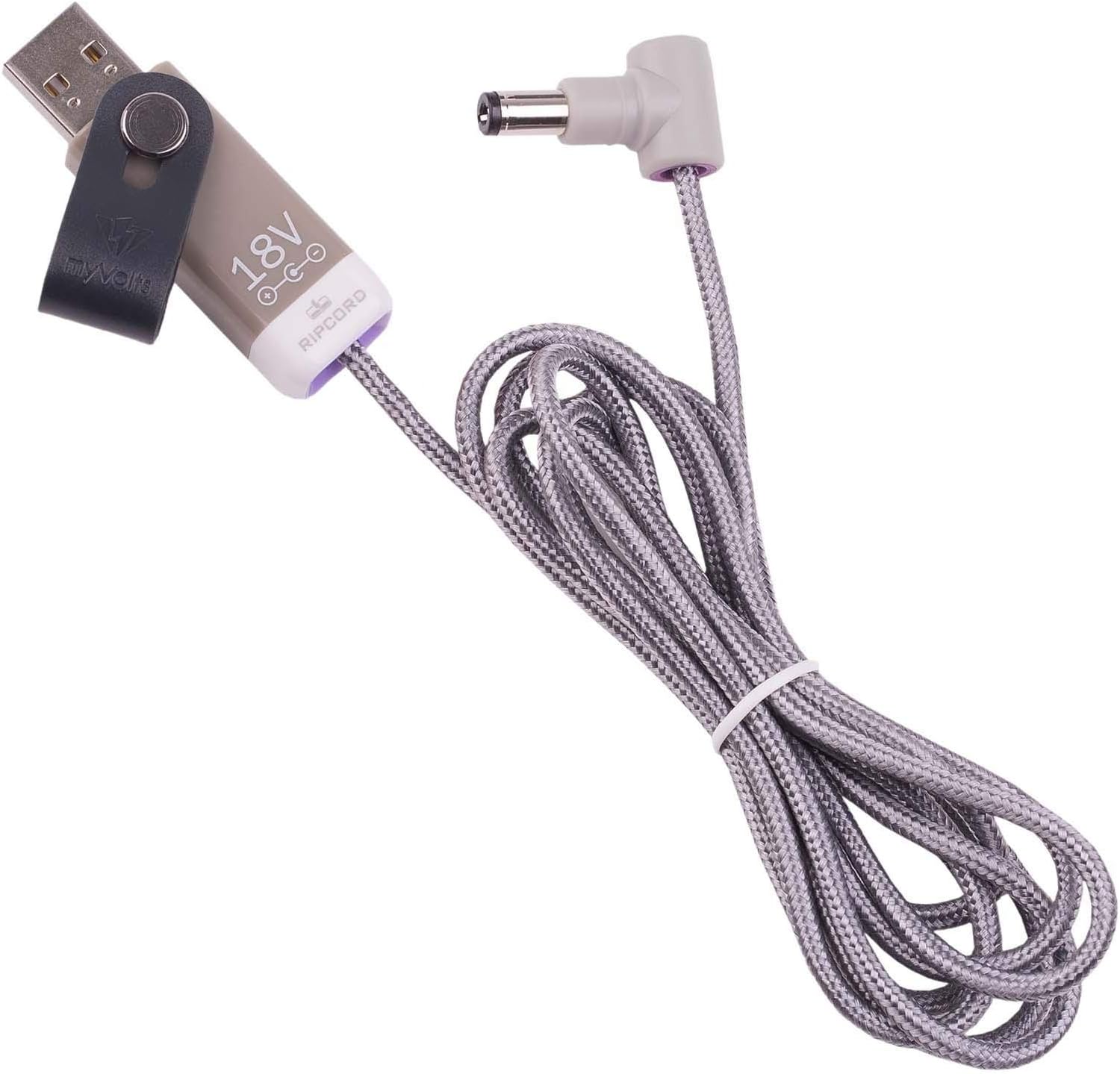 myVolts Ripcord USB to 18V DC Power Cable Compatible with JHS Colour Box Effects Pedal