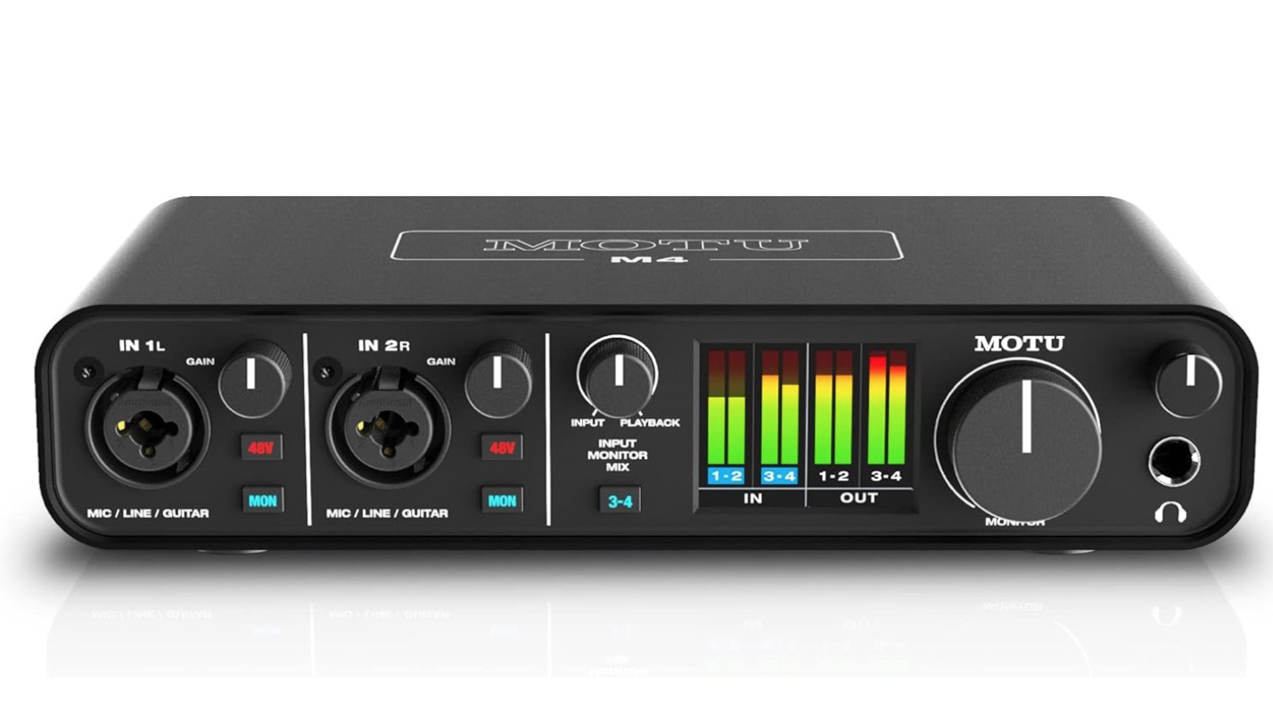 Kelly Richey's Battery-Powered Mobile Recording Studio — MOTU M4 Audio Interface