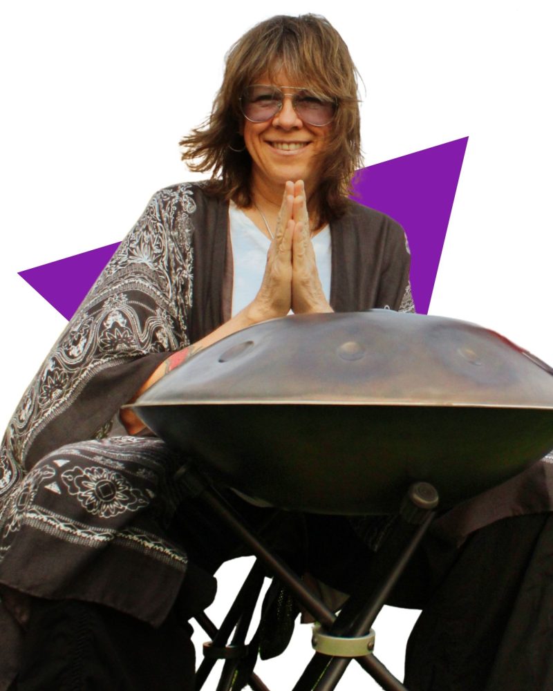 Kelly Richey Handpan performer and Healing Artist